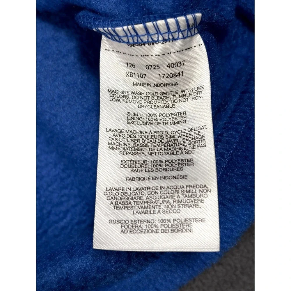 Columbia Granite Mountain II Fleece Jacket Boys L(14-16) Blue Trail Cozy Warm
